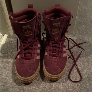 Adidas Original Bold Gazelle Boot high top sneaker size 7